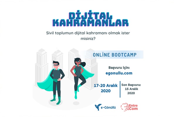 Dijital Kahramanlar Bootcampı Başvuruları Açıldı