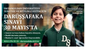 Tam Burslu Eğitim İçin Darüşşafaka Sınavı 2021