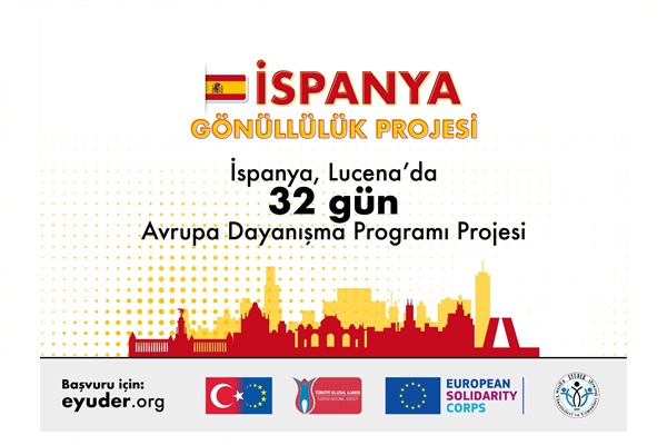 İspanya Kısa Dönem Gönüllülük Projesi Katılımcı Çağrısı