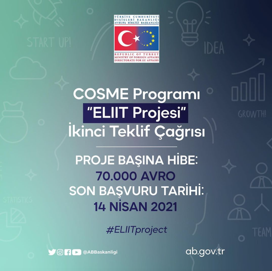 COSME Programı “ELIIT Projesi” İkinci Teklif Çağrısı Yayınlandı!