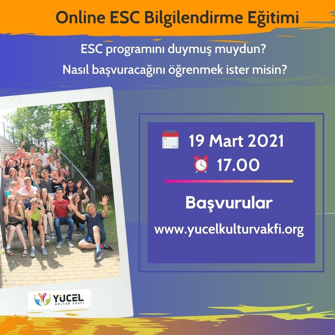 Online ESC Bilgilendirme Eğitimi