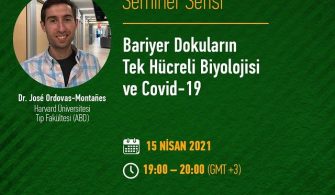 Biyolojik Bilimler Seminer Serisi Webinarı Duyurusu