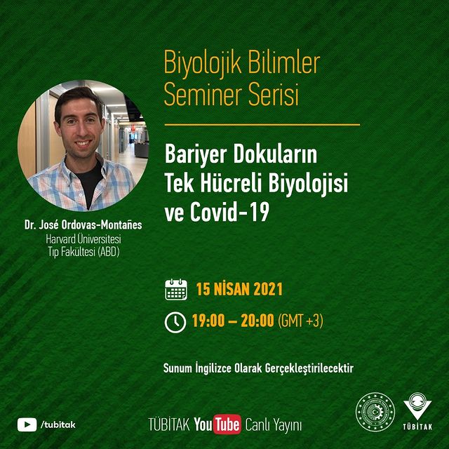 Biyolojik Bilimler Seminer Serisi Webinarı Duyurusu