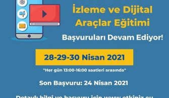 ‘İnsan Hakları İzlemede Dijital Araçlar’ Online Eğitimi Başvuruya Açıldı