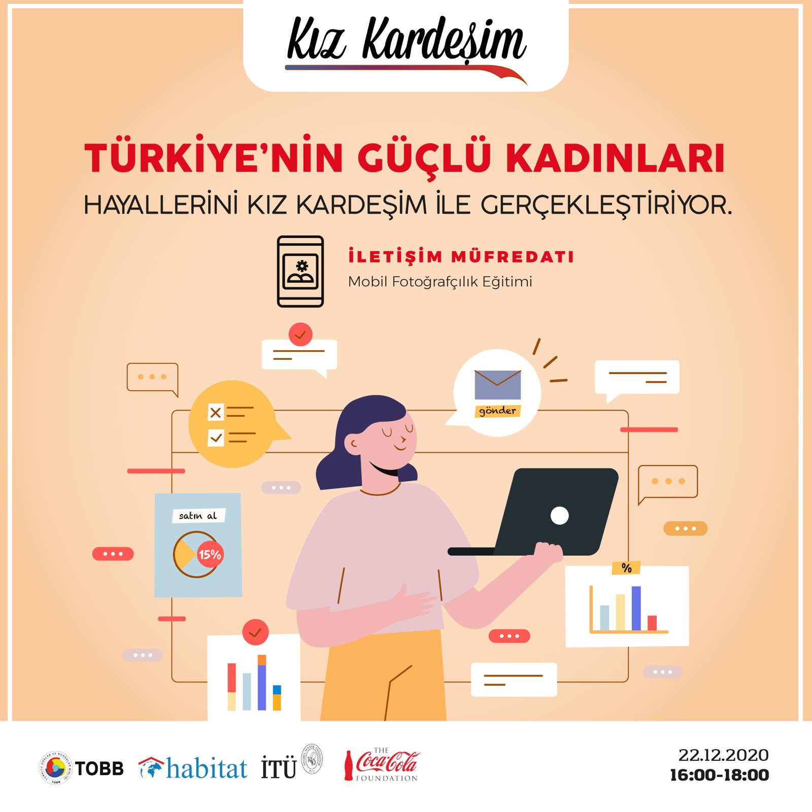 Kız Kardeşim Projesi Mobil Fotoğrafçılık Eğitimi İçin Katılıma Ne Dersiniz?