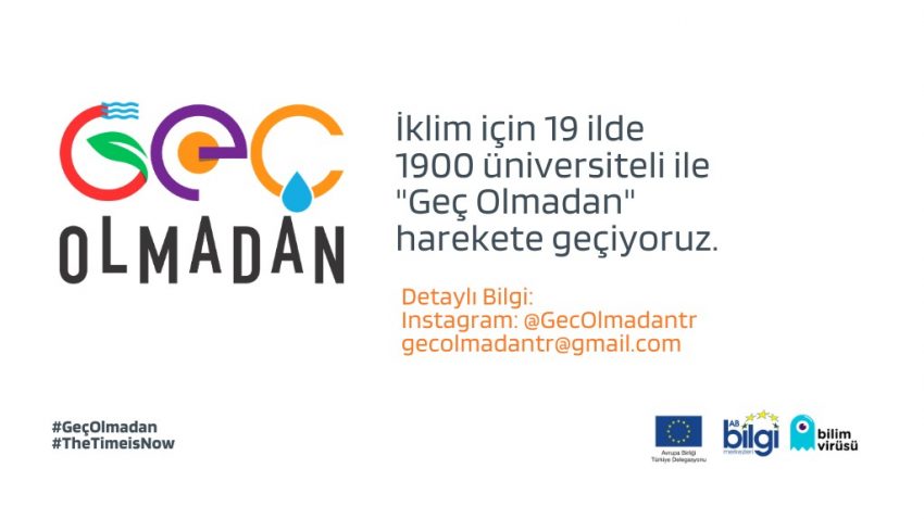 İzmir, Denizli, Diyarbakır “Geç Olmadan” İklim Elçileri Programı Başladı